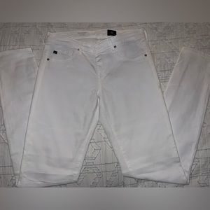 White Super Skinny Jeans Women